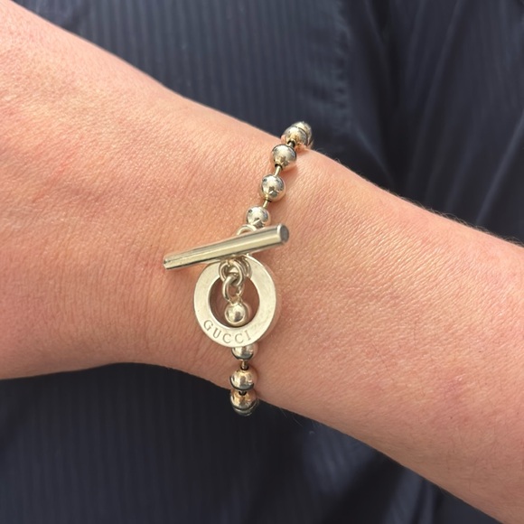 Gucci authentic sterling silver bracelet - Picture 1 of 5